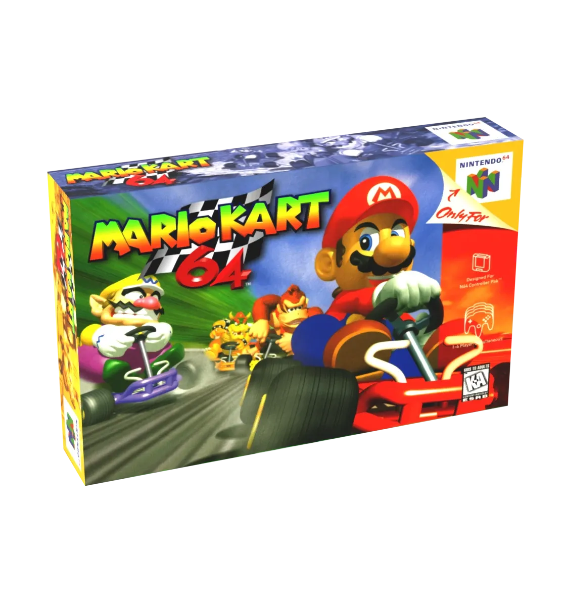 Mario Kart 64 Reproduction Box