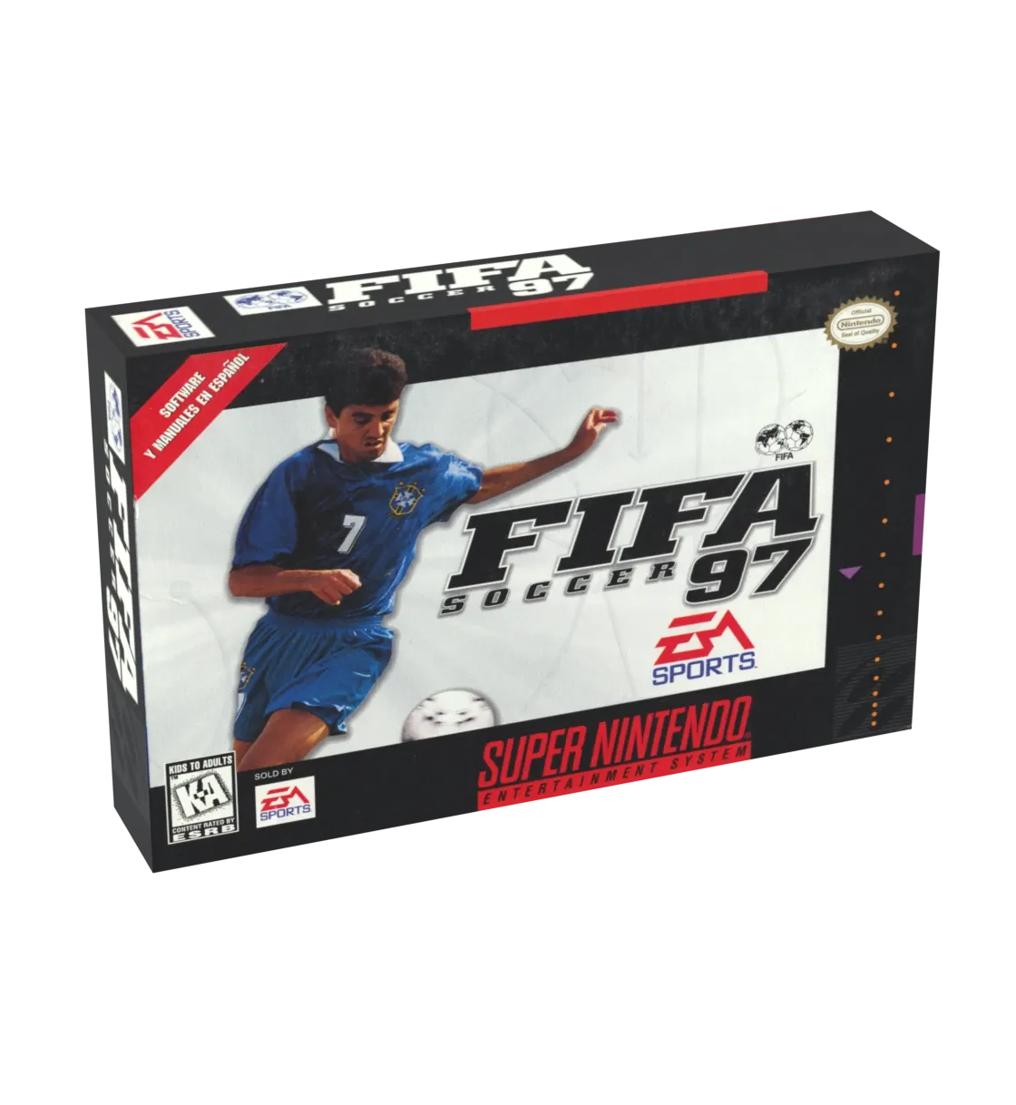 Fifa Soccer 97 Reproduction Box