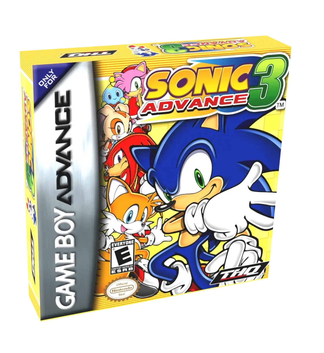 Sonic Advance 3 Reproduction Box