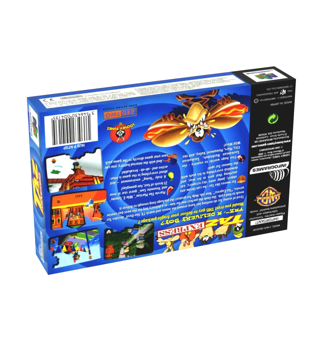 Taz Express Reproduction Box