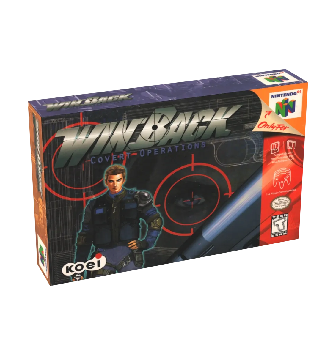 Winback Covert Operations Reproduction Box