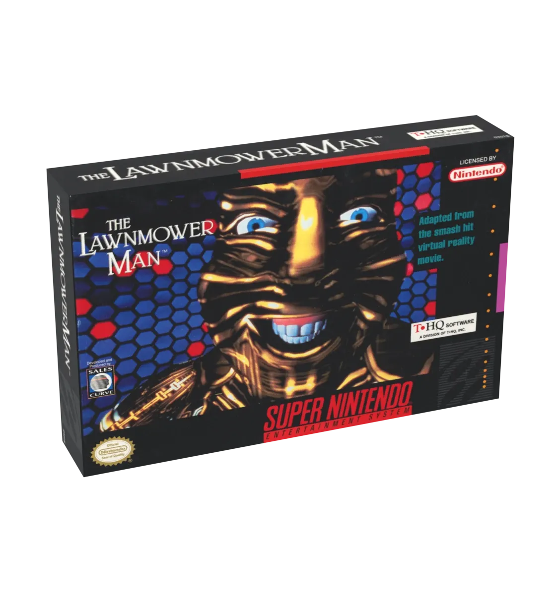 The Lawnmower Man Reproduction Box