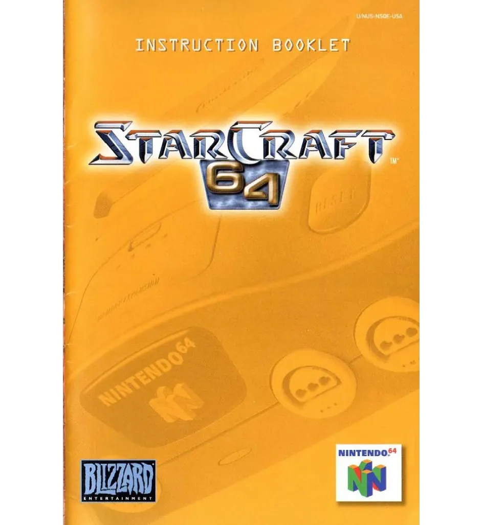 StarCraft 64 Reproduction Manual