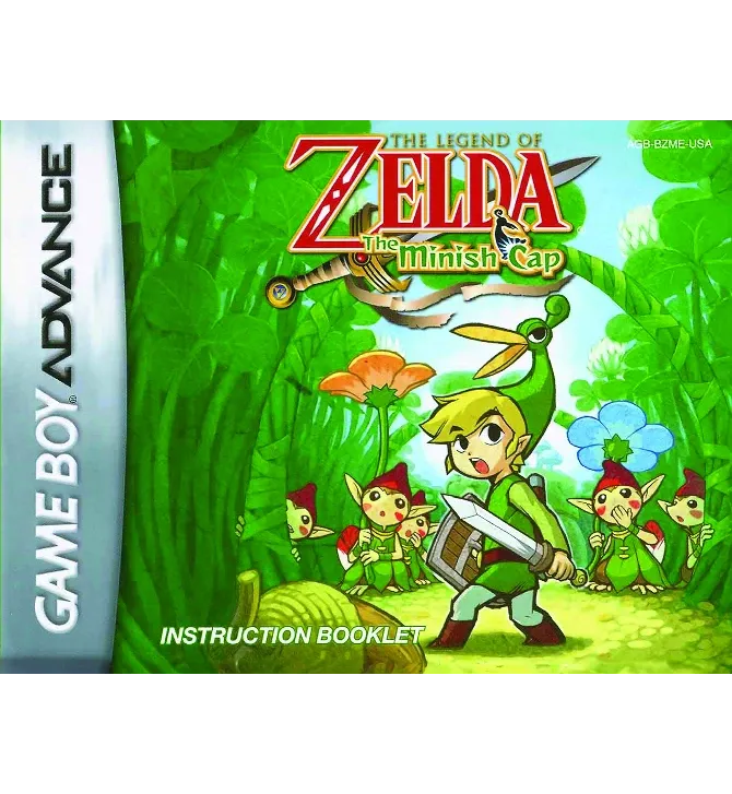 The Legend of Zelda The Minish Cap Reproduction Manual