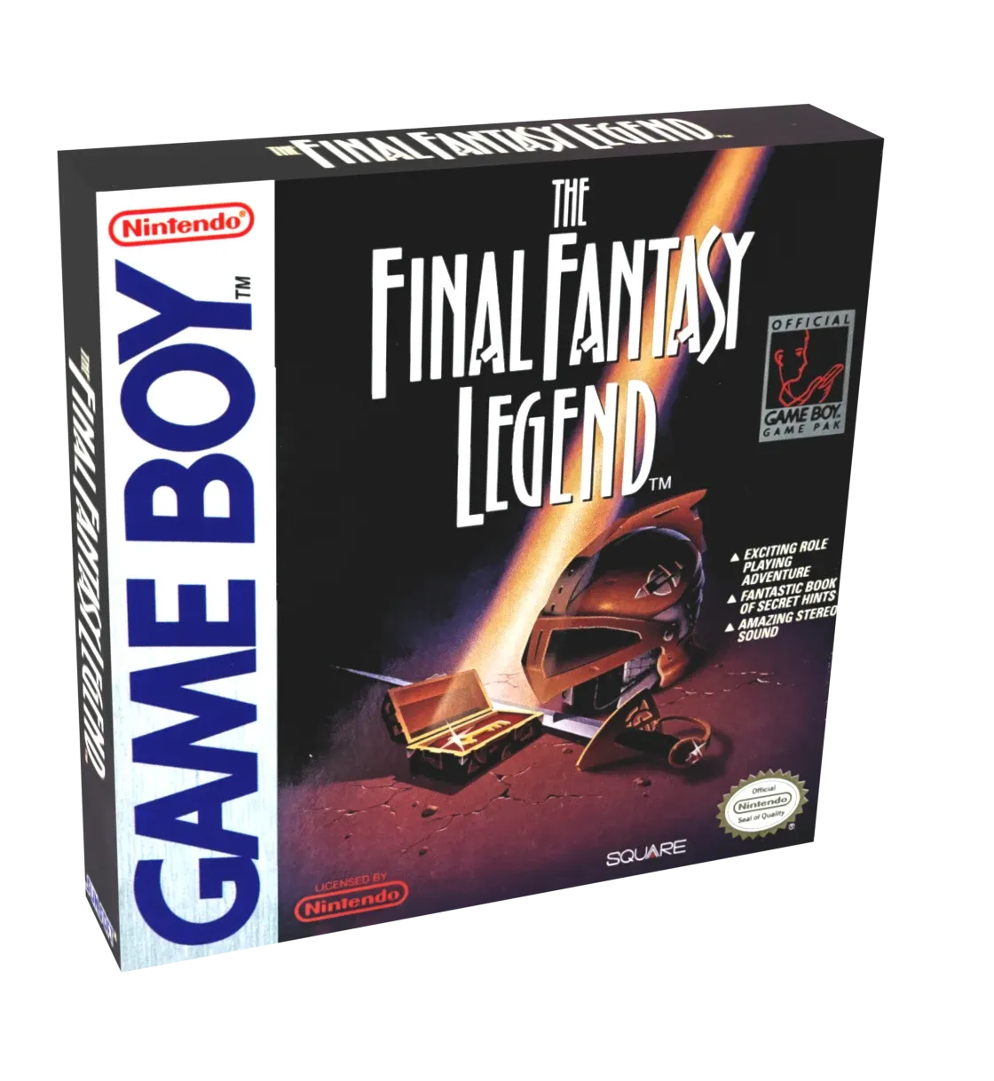 Final Fantasy Legend Reproduction Box