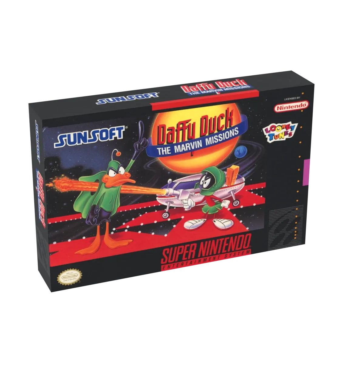 Daffy Duck The Marvin Missions Reproduction Box
