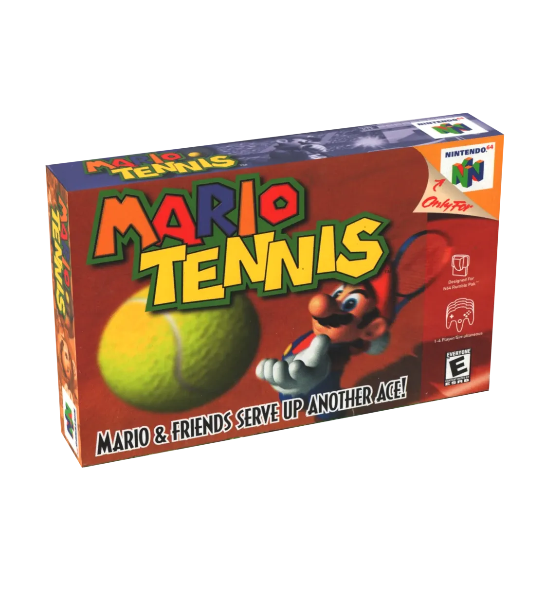 Mario Tennis Reproduction Box