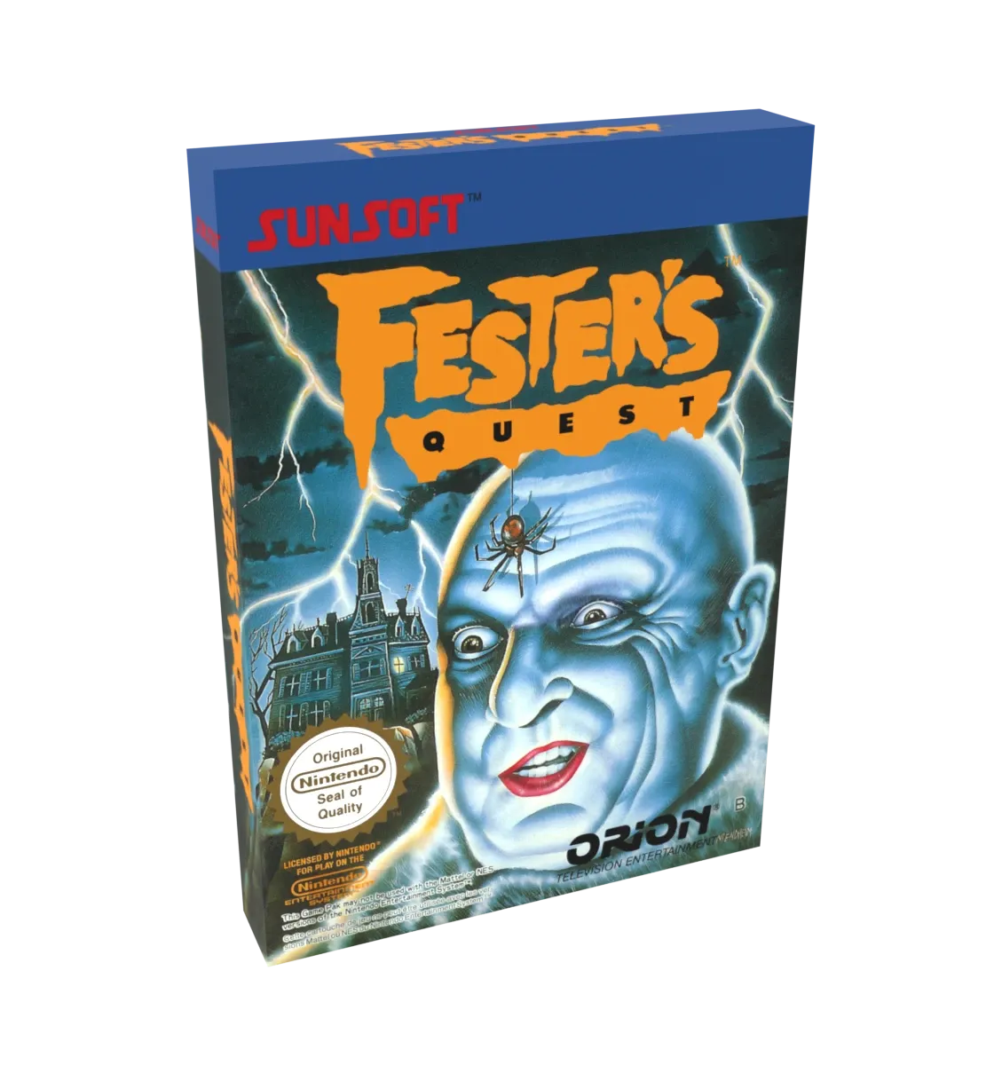 Fester&#39;s Quest Reproduction Box