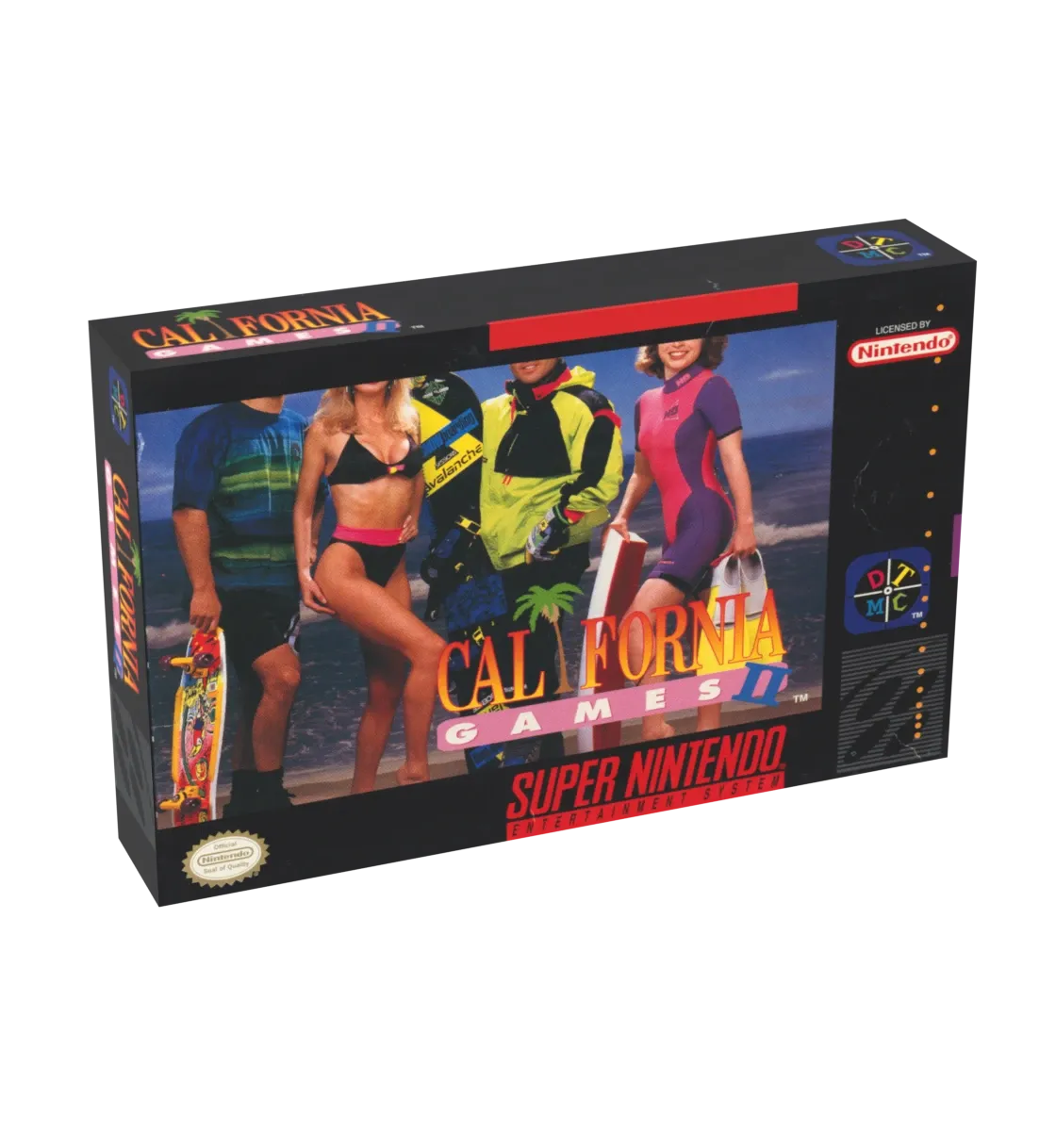 California Games 2 Reproduction Box