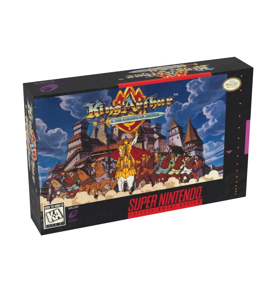 King Arthur &amp; The Nights of Justice Reproduction Box