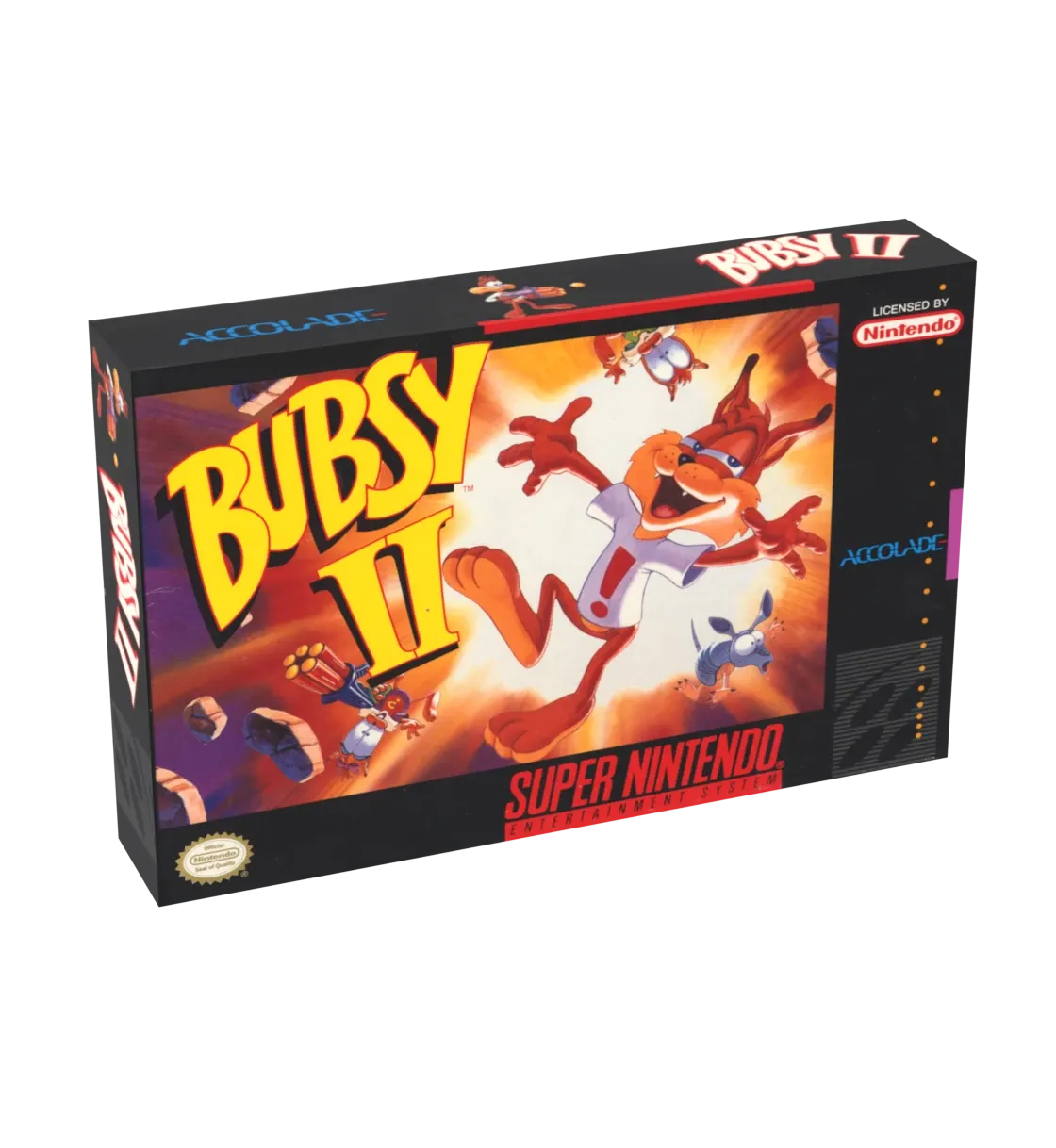Bubsy 2 Reproduction Box