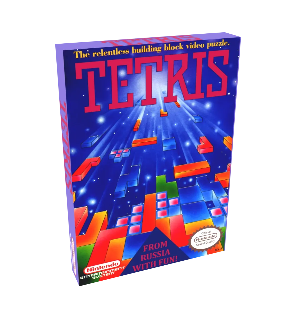 Tetris Reproduction Box