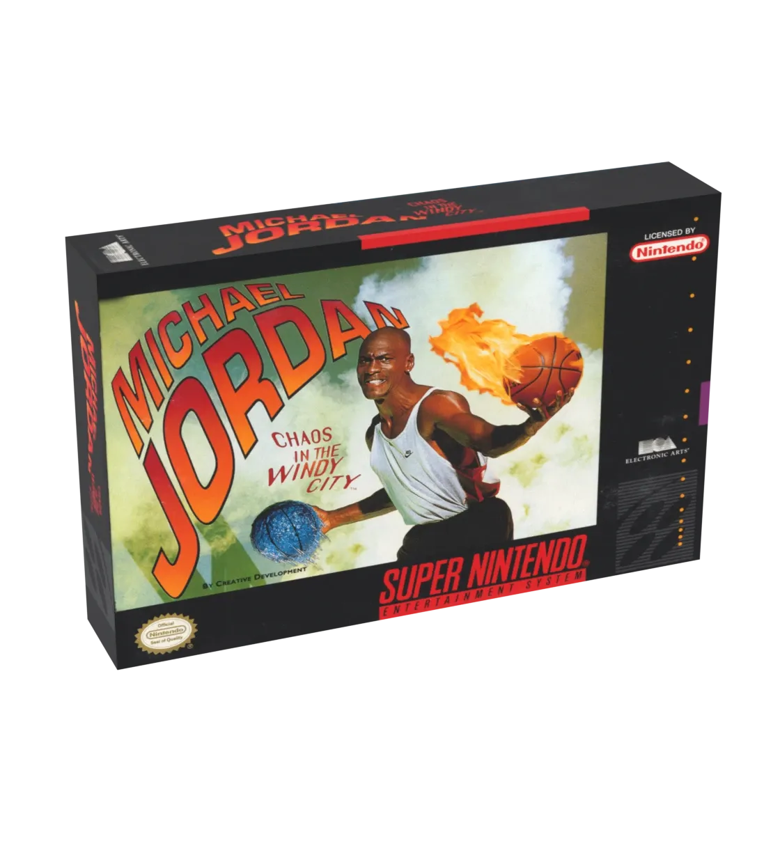 Michael Jordan Chaos in the Windy City Reproduction Box