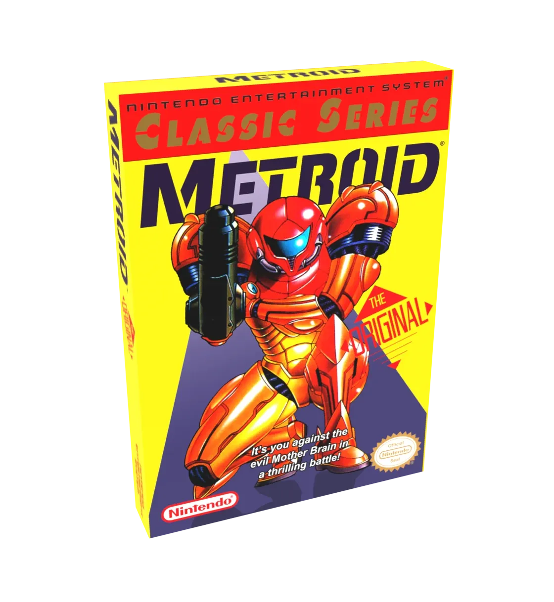 Metroid [Classic Series] Reproduction Box
