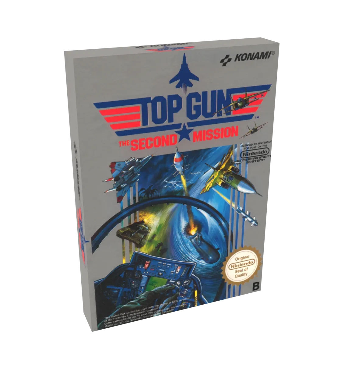 Top Gun The Second Mission Reproduction Box