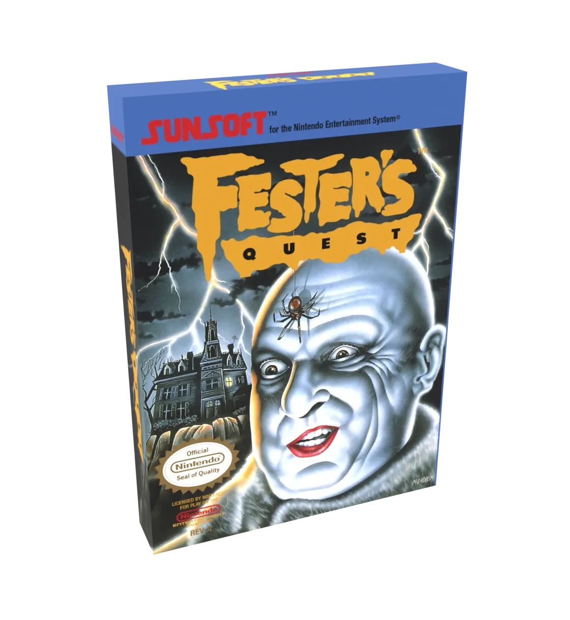 Fester&#39;s Quest Reproduction Box