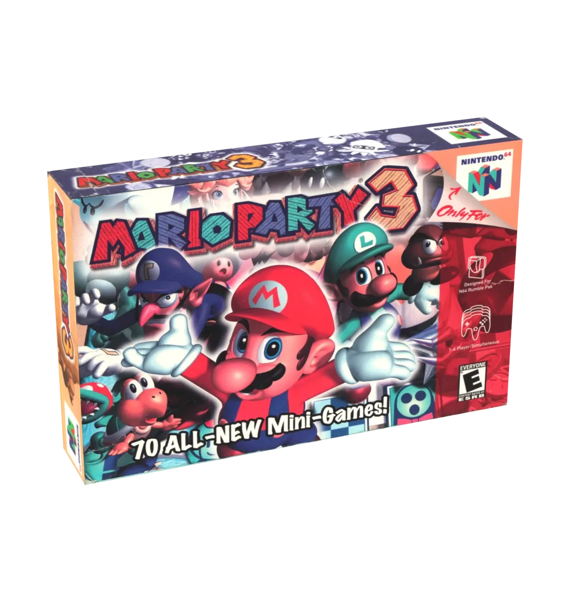 Mario Party 3 Reproduction Box
