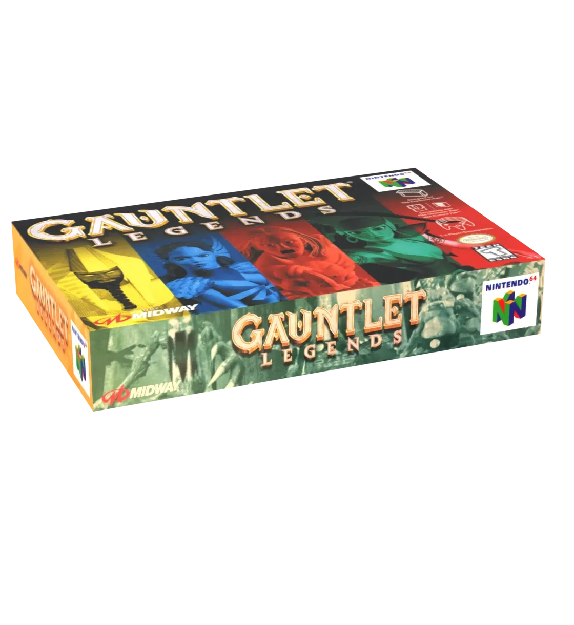 Gauntlet Legends Reproduction Box