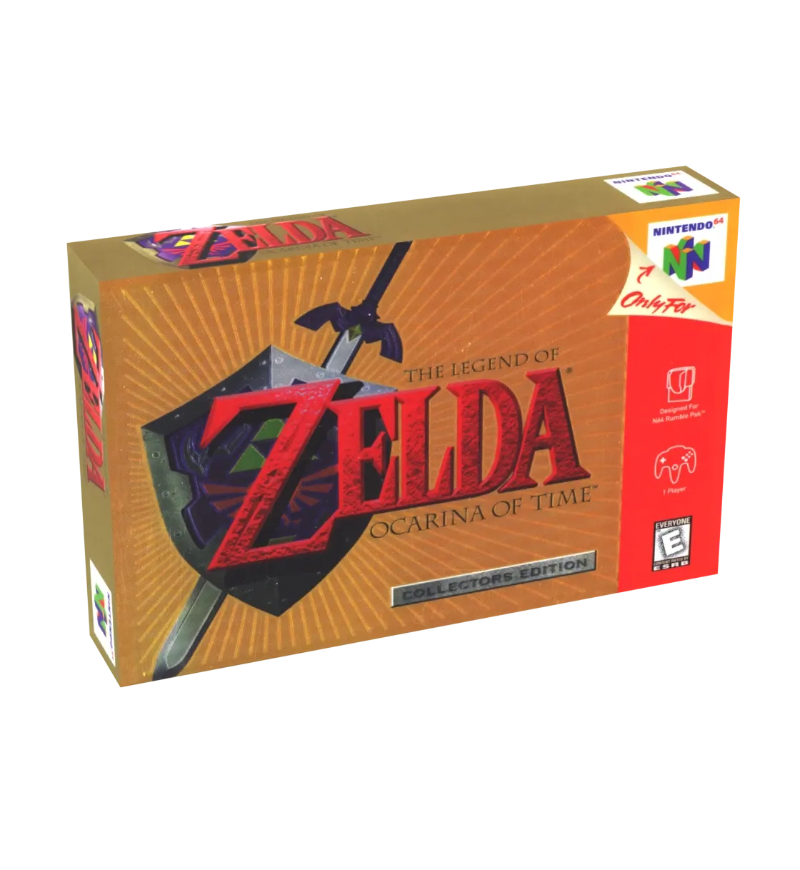The Legend of Zelda Ocarina of Time [Collector&#39;s Edition] Reproduction Box