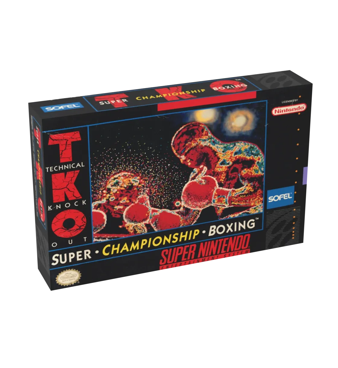 TKO Super Championship Boxing Reproduction Box