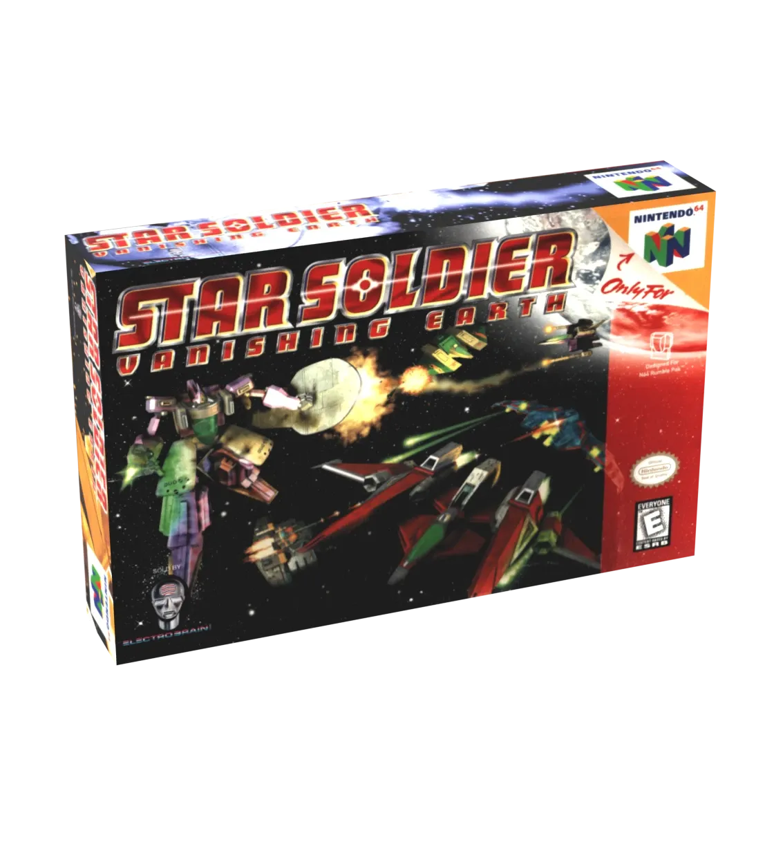 Star Soldier Reproduction Box