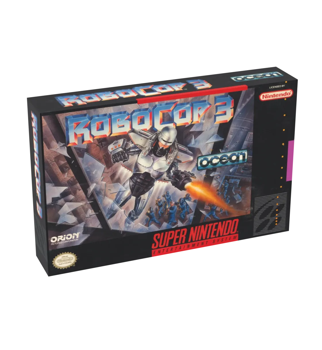 Robocop 3 Reproduction Box