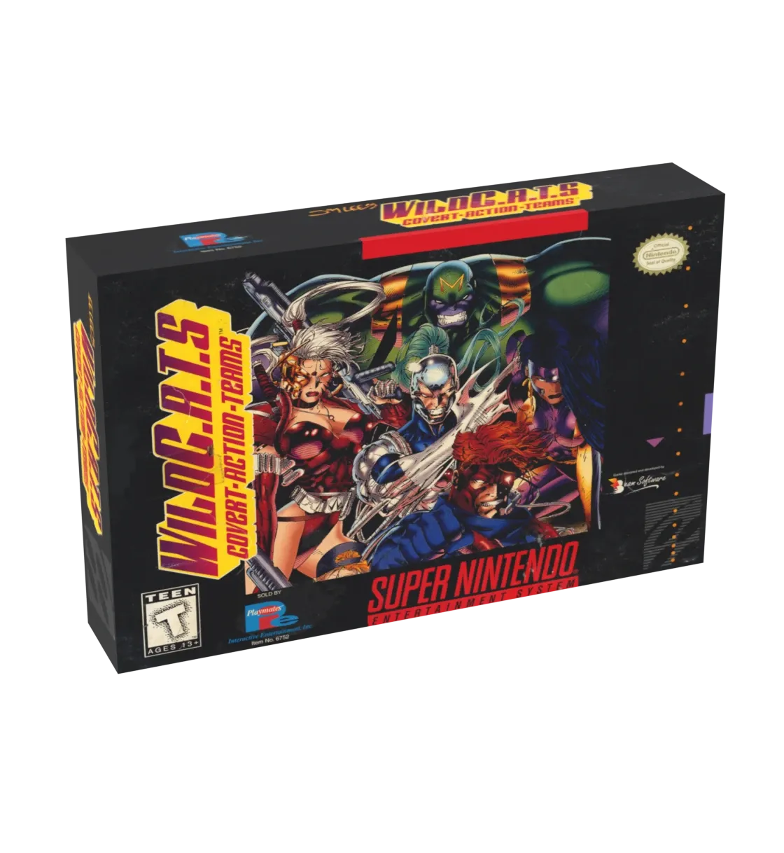 Wild C.A.T.S. Reproduction Box