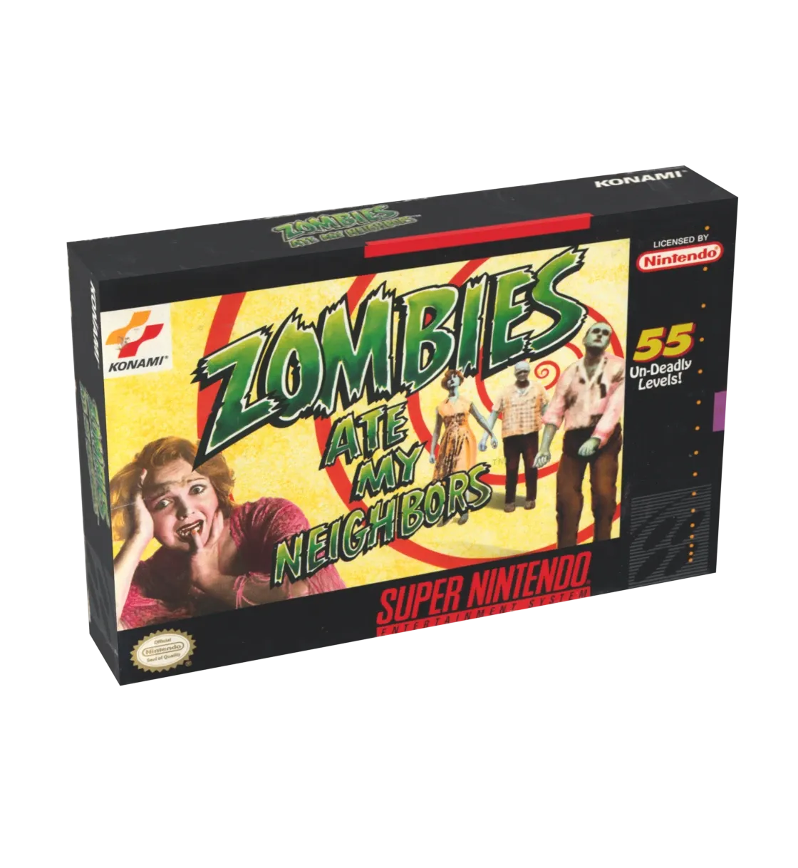 Zombies Ate My Neighbors Reproduction Box
