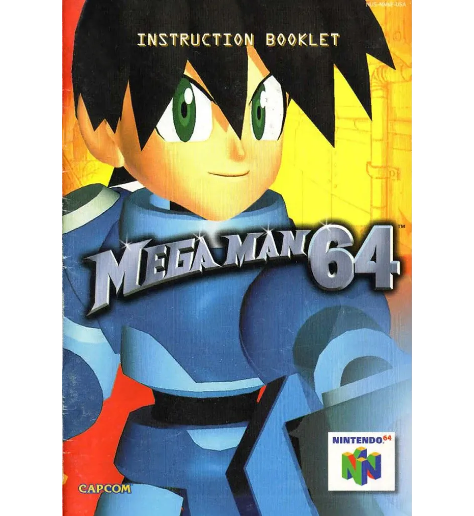 Mega Man 64 Reproduction Manual
