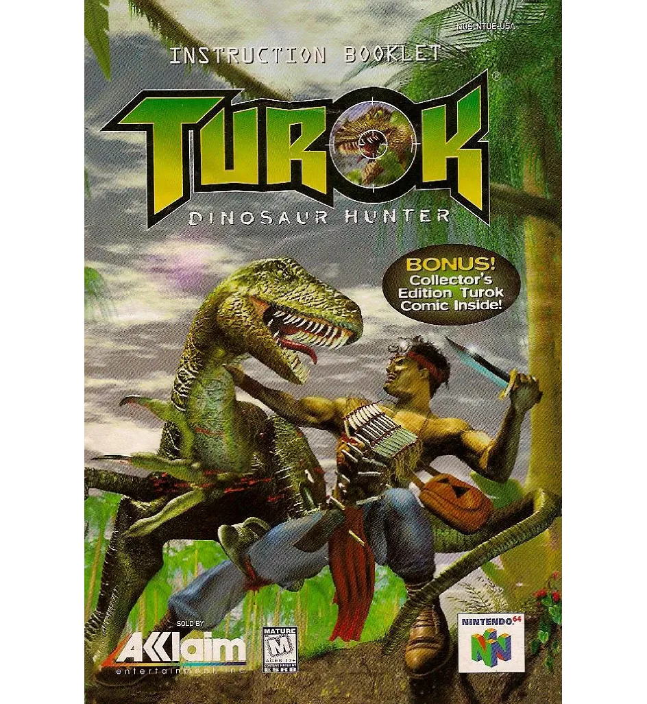 Turok Dinosaur Hunter Reproduction Manual