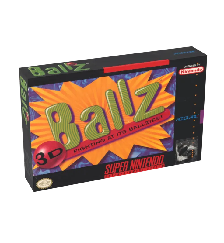 Ballz 3d Reproduction Box
