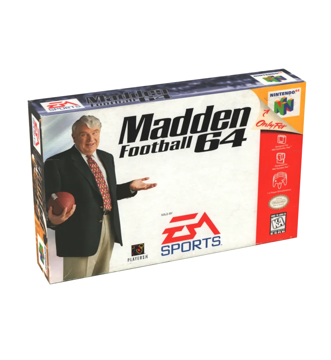 Madden 64 Reproduction Box