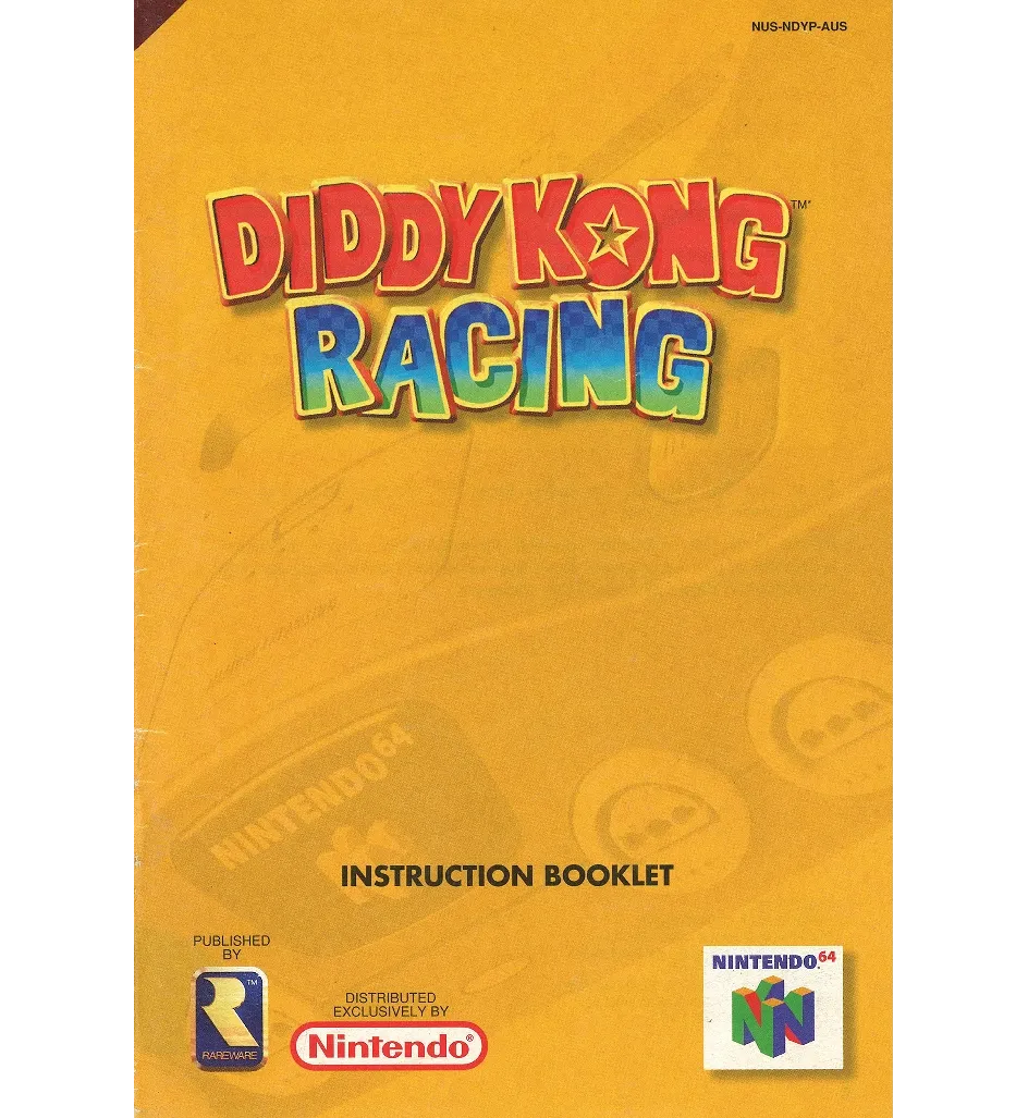 Diddy Kong Racing Reproduction Manual