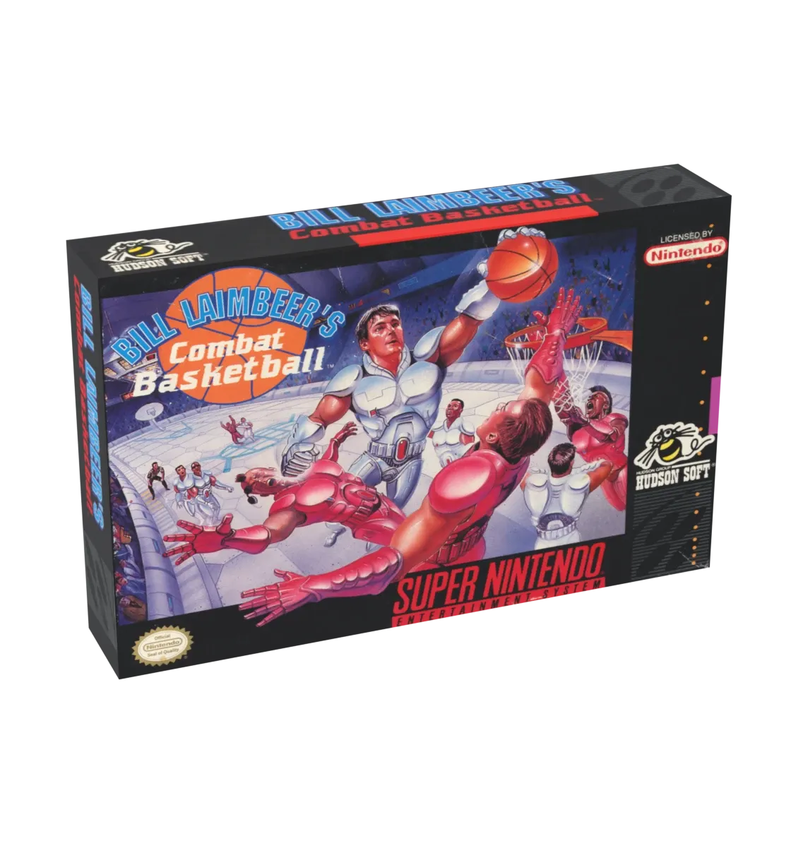 Bill Laimbeer&#39;s Combat Basketball Reproduction Box
