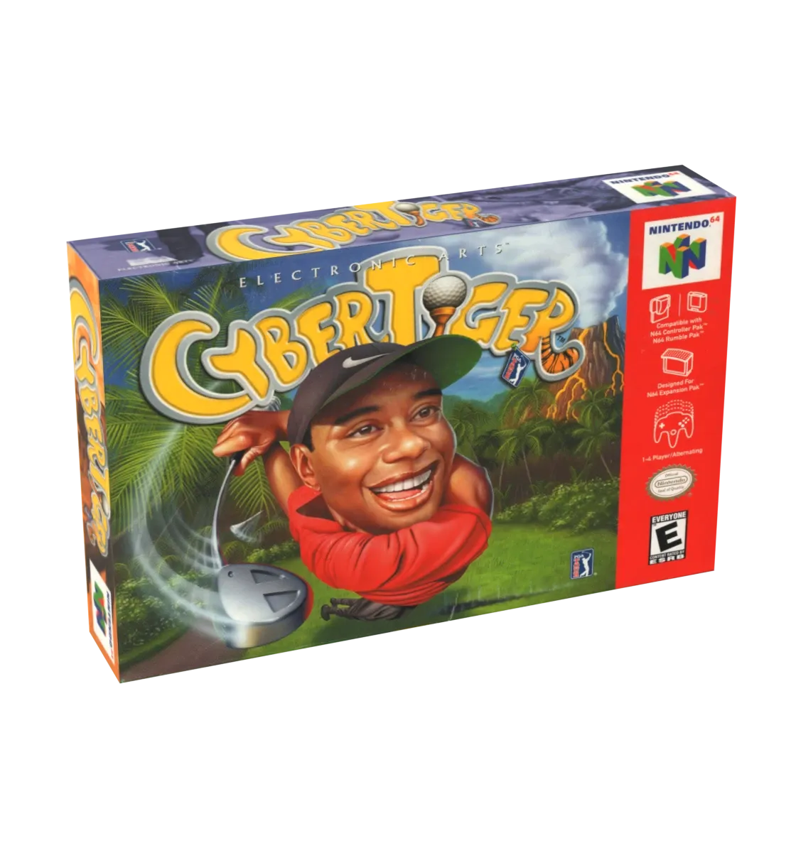 Cyber Tiger Reproduction Box