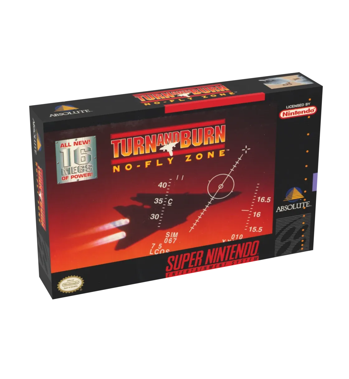 Turn and Burn: No-Fly Zone Reproduction Box