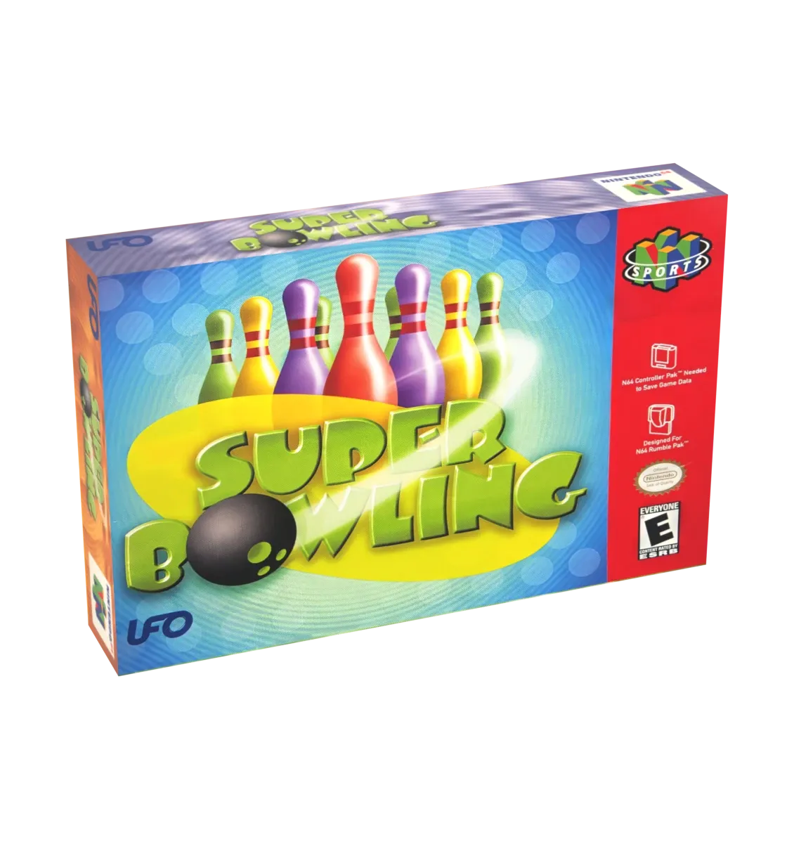 Super Bowling Reproduction Box