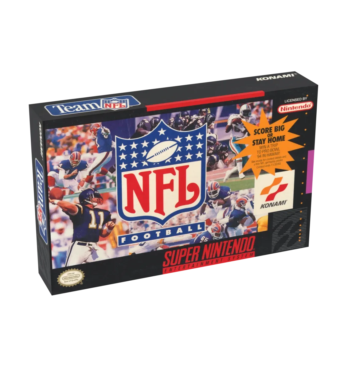 NFL Football Reproduction Box