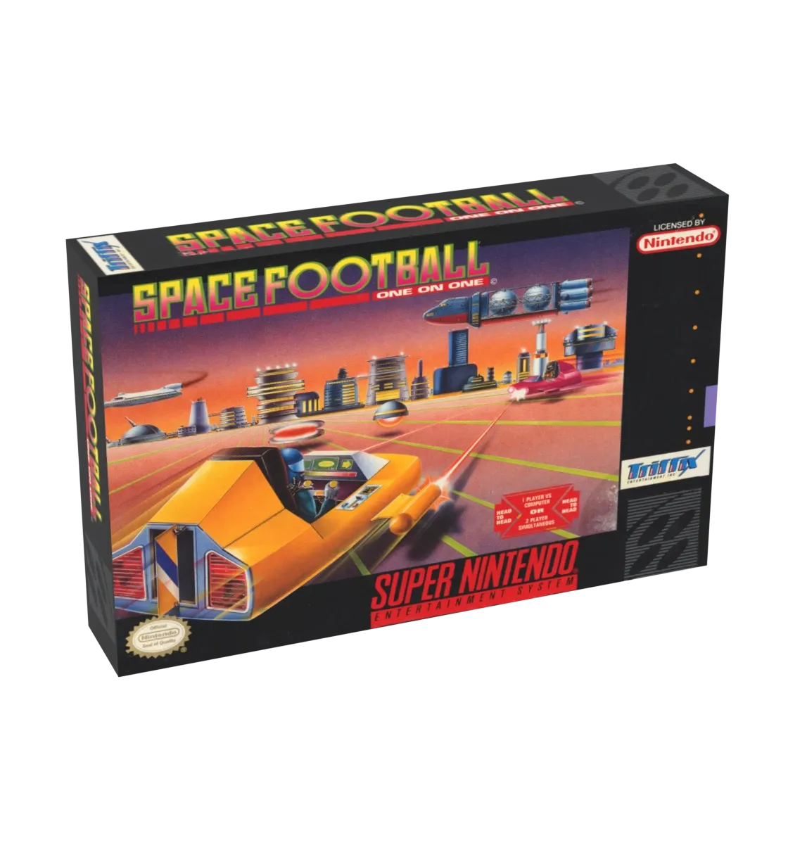 Space Football Reproduction Box