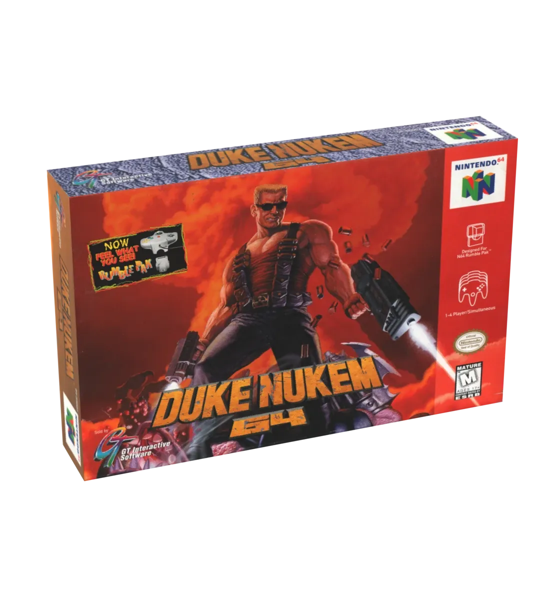 Duke Nukem 64 Reproduction Box