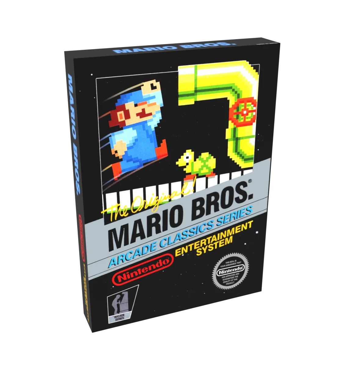 Mario Brothers Reproduction Box