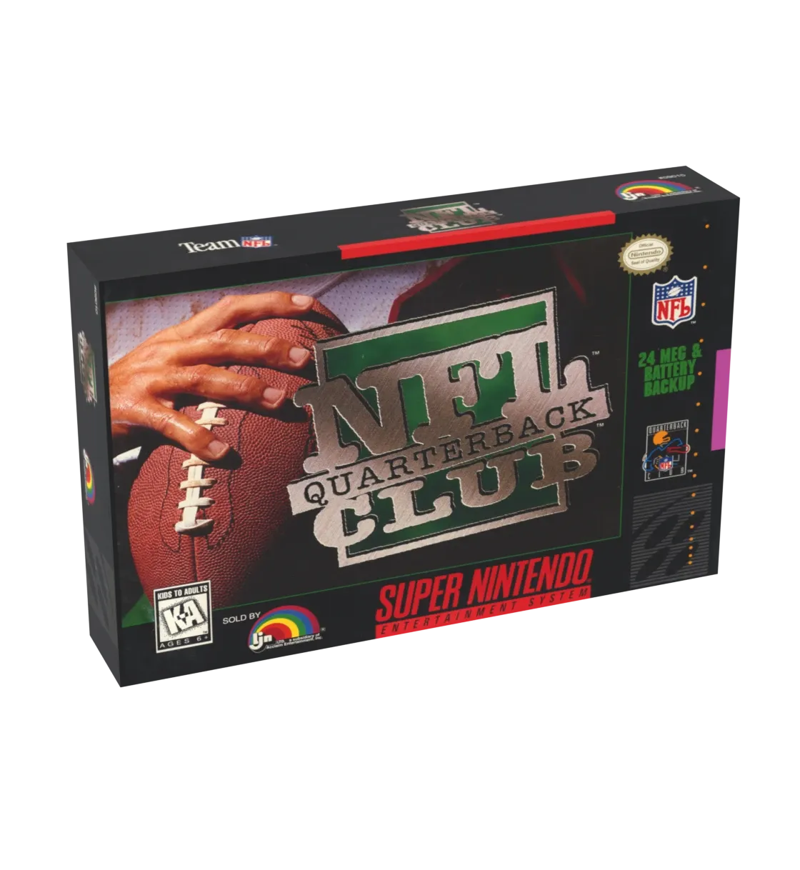NFL Quarterback Club Reproduction Box