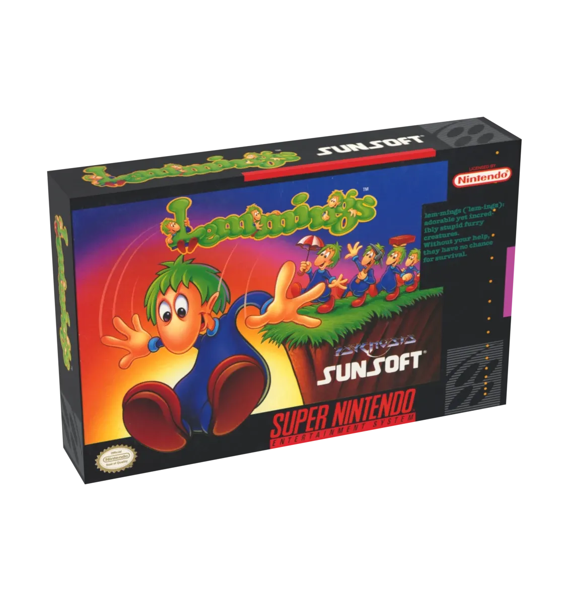 Lemmings Reproduction Box