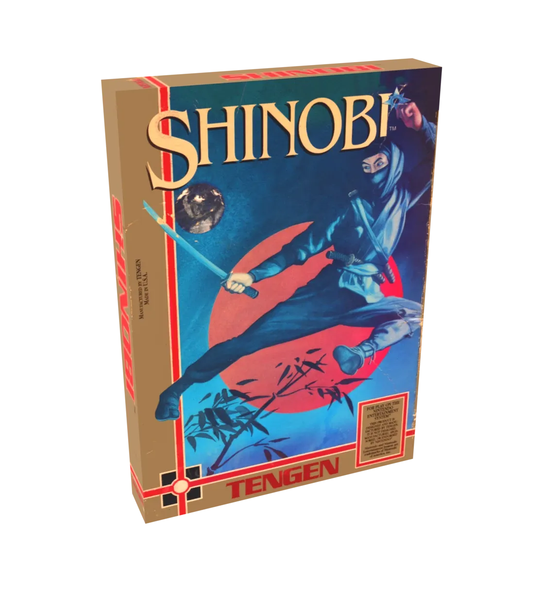 Shinobi Reproduction Box