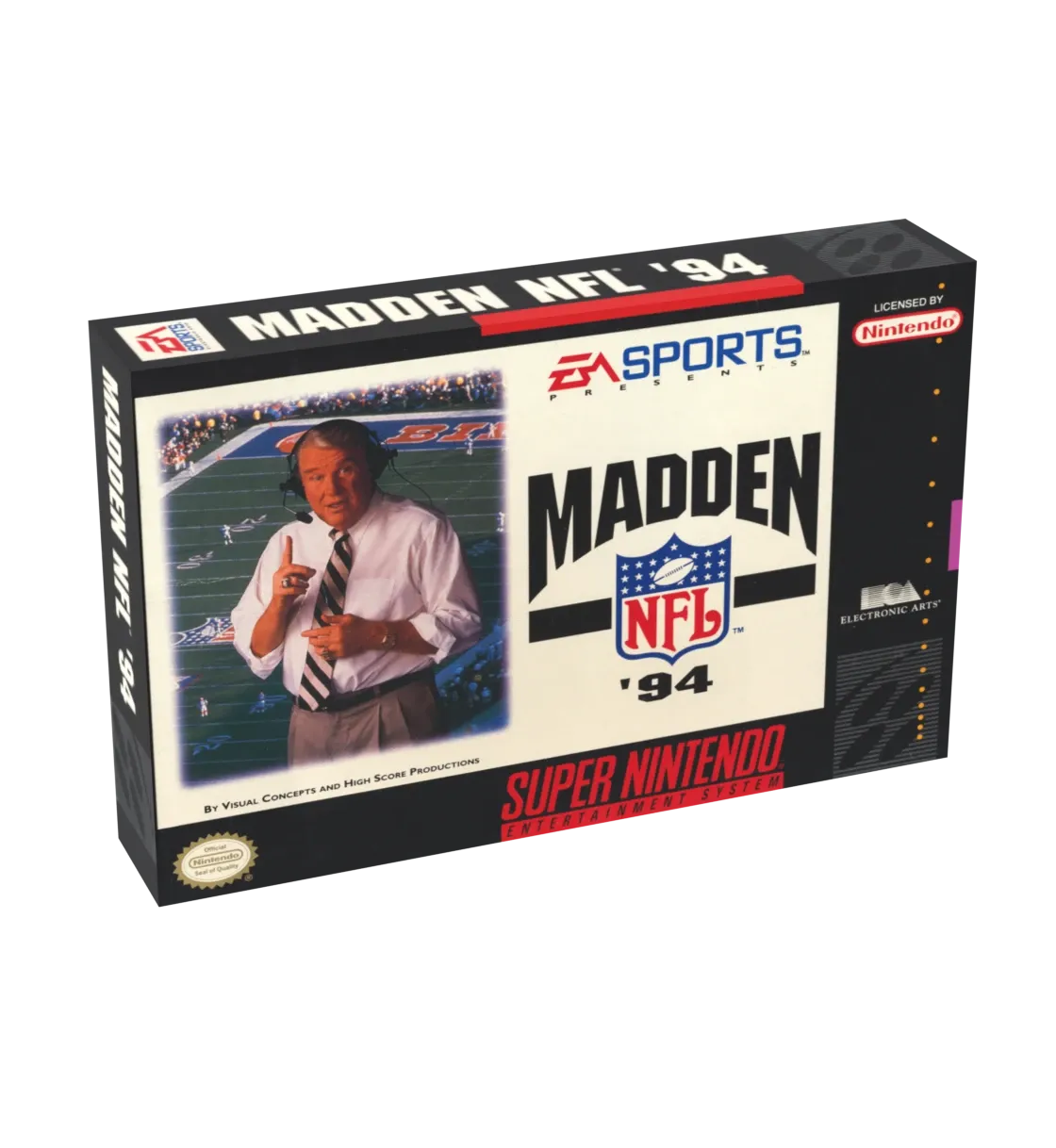 Madden NFL 94 Reproduction Box