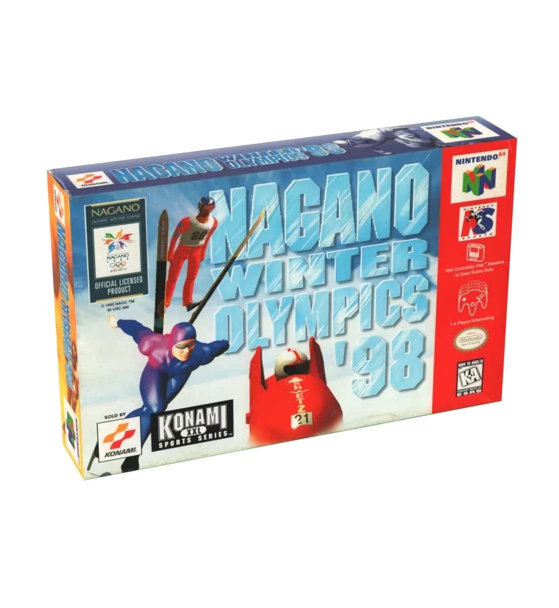 Nagano Winter Olympics 98 Reproduction Box