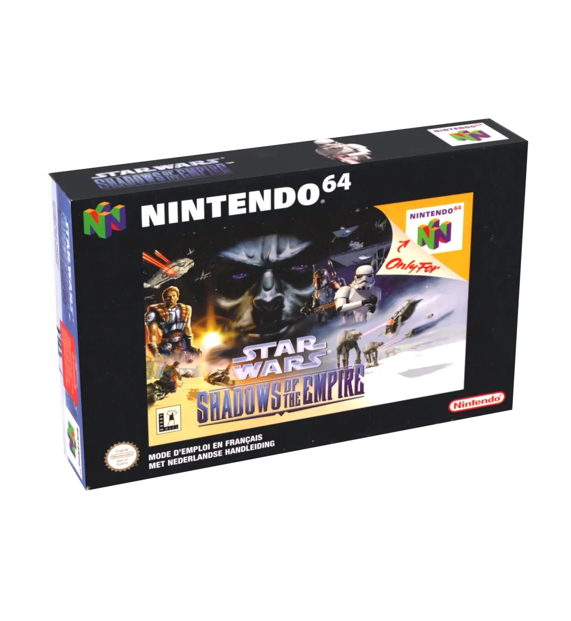 Star Wars Shadows of the Empire Reproduction Box