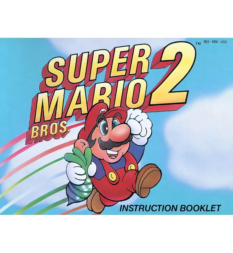 Super Mario Brothers 2 Reproduction Manual