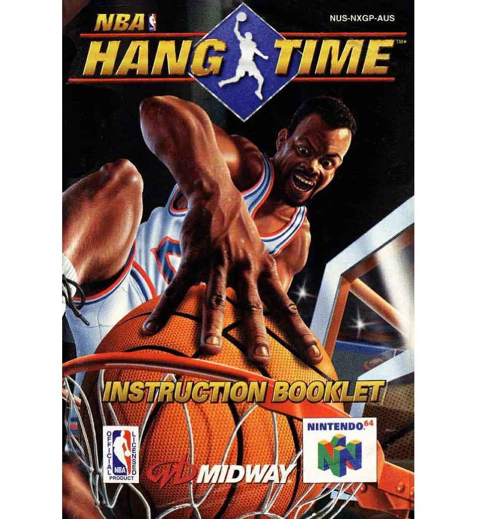 NBA Hang Time Reproduction Manual