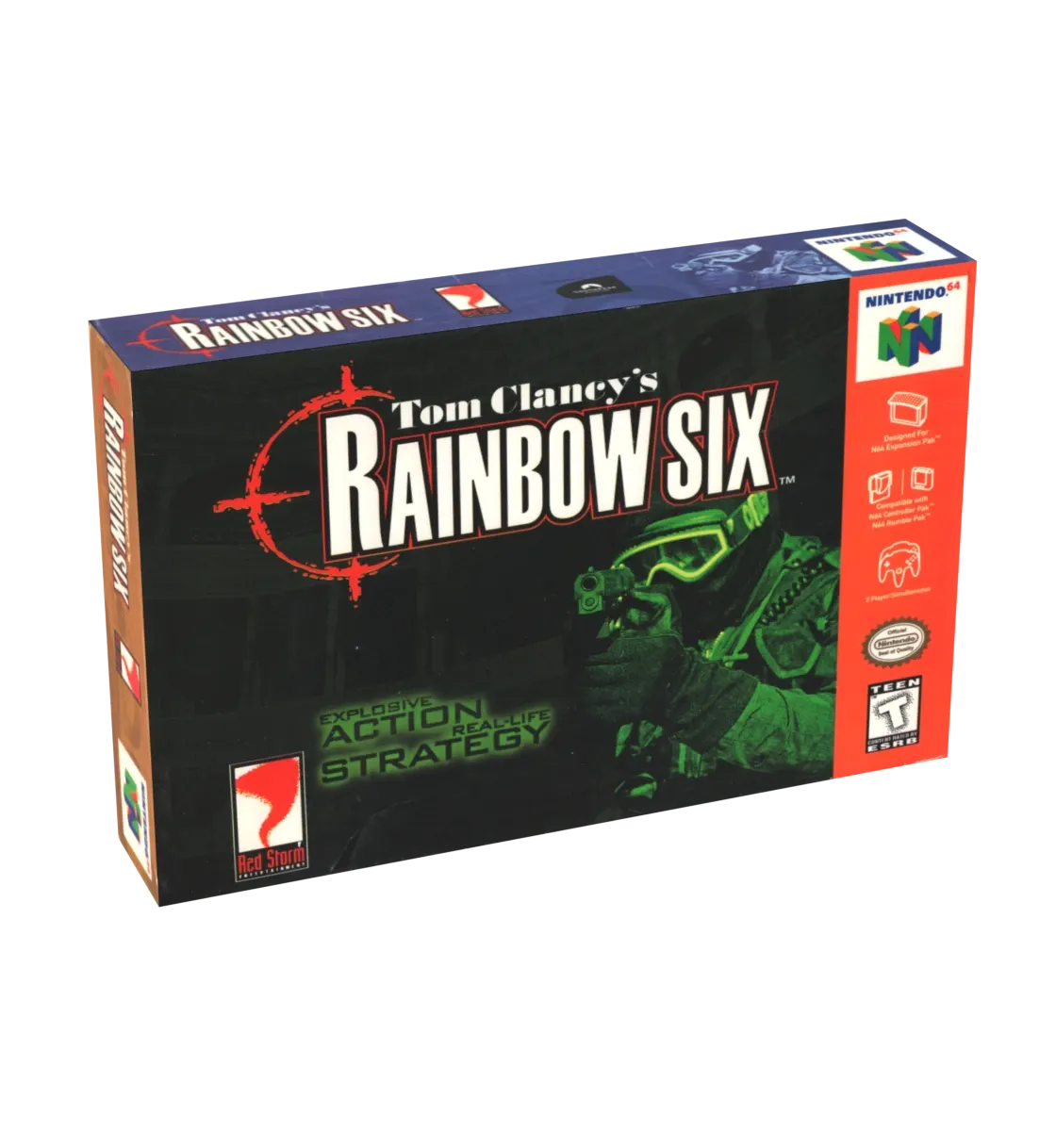 Tom Clancy&#39;s Rainbow Six Reproduction Box